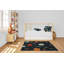 Tapis tissé élégant (4 x 6 pi), 100% polyester, d'une hauteur de poils de 0,4 po | Antibactérien, antidérapant sous la surface | Lavable à la machine, impression numérique 3D | Parfait pour le salon, la chambre à coucher et la décoration intérieure-1929582994