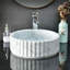 AA Warehousing 15.75'' White Stone Circular Bathroom Sink