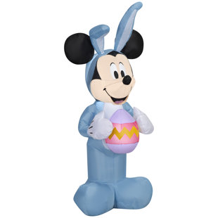 Airblown-Mickey in Blue Bunny Suit-Disney