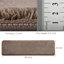 Housse pour tapis d'escalier moelleux 8 po x 30 po 12 pièces-1488627467
