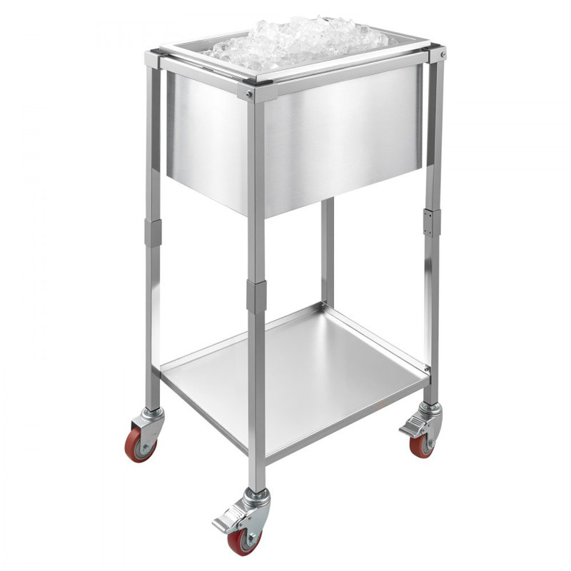 Bac à glace sur roulettes 32,8 pte