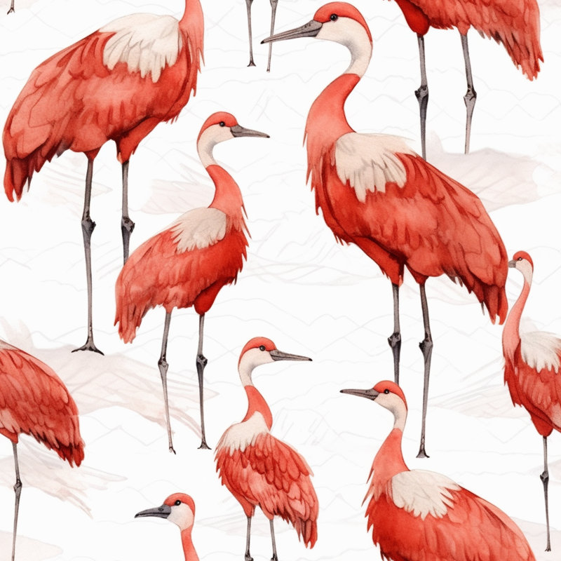 Rideaux Crane, rideaux, animaux, rouge / blanc, L 20 po x L 61 po