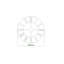 Tolson Metal Wall Clock