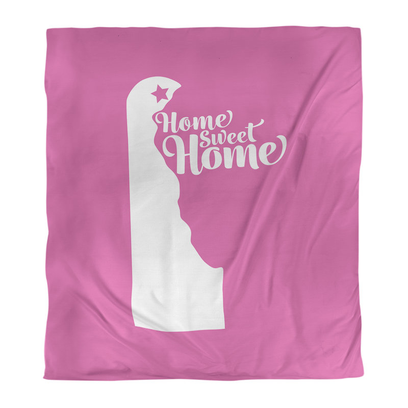 Housse de couette wilmington doux, Housse de couette pour grand lit, Rose, Polyester brossé