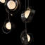 Luminaire suspendu géométrique à 9 lumières Riza-88501234-88501244
