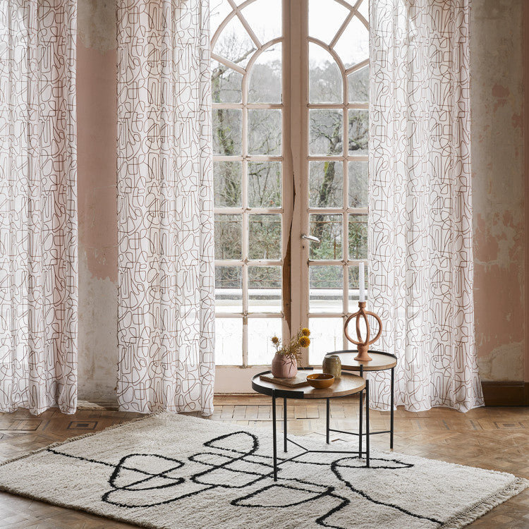 Sheer Curtain Single Panel, 200 x 275cm
