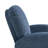 Hallstead 37.4" Wide Modern Super Soft Swivel Rocking Manual Pull Recliner-1164980693