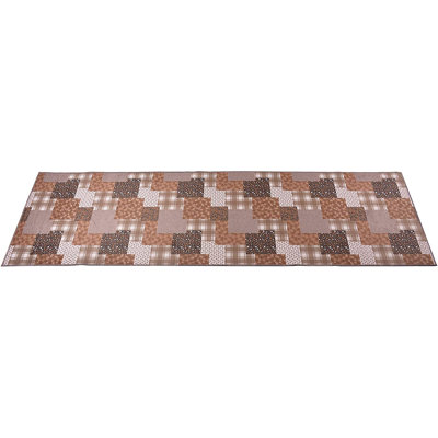 Slip Resistant No Pile Light Weight Nature Inspired Printed Area Rugs for Backyard Kitchen Living Room