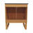 Arles 30 In. Natural Oak Bathroom Vanity With Black, 3-Hole Ceramic Sink Top
