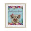 «Pretty as a Peach Pig», reproduction sous verre encadrée, par Lee Keller-1679745272-1679745029