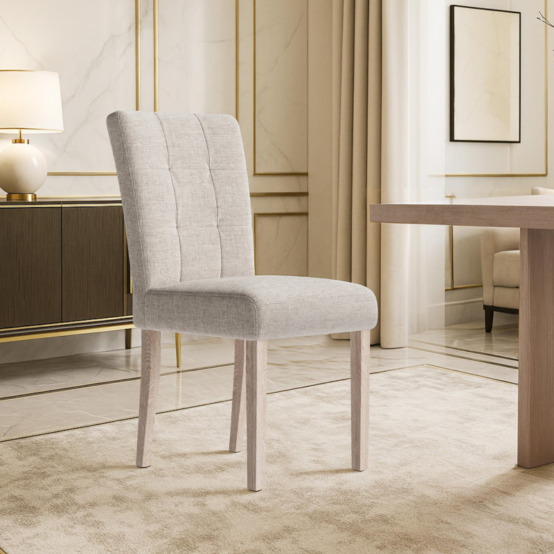 Valencia Adelina Fabric Dining Chair, Beige