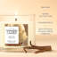 Bougie parfumée couronne d'automne