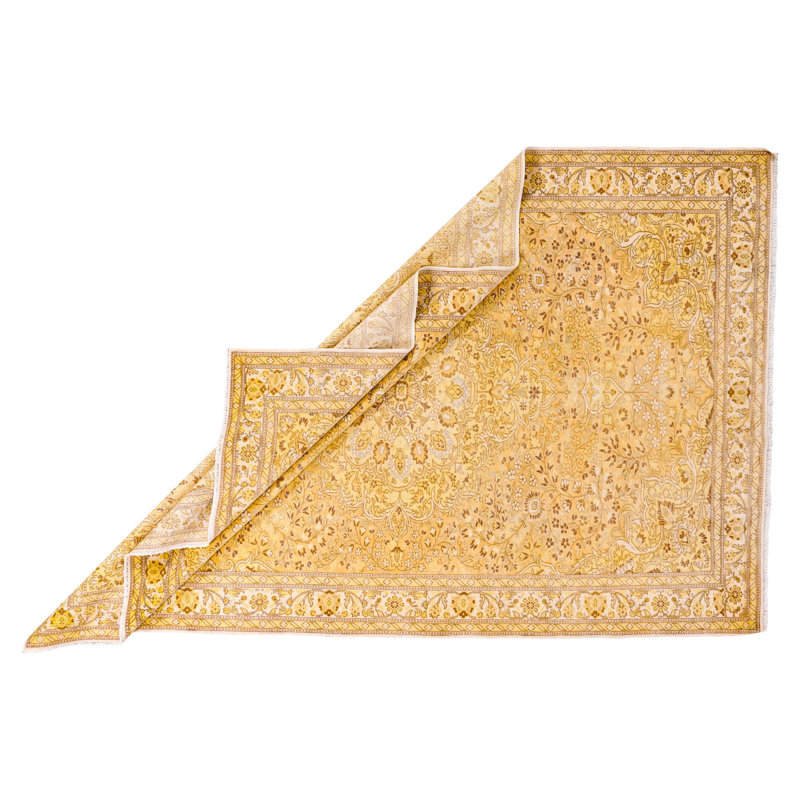 Tapis tribal turc anatolien rétro fait à la main 6 x 10