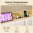 Revan Ebern Designs Bed Frame With Headboard, Platform Bed Frame With 4 Storage Drawers & Hidden Storage, Bookcase Bed Frame With Charging Station-170167246-173747421