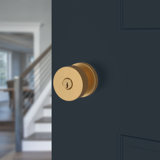 Entry Lifetime (PVD) Satin Brass Square