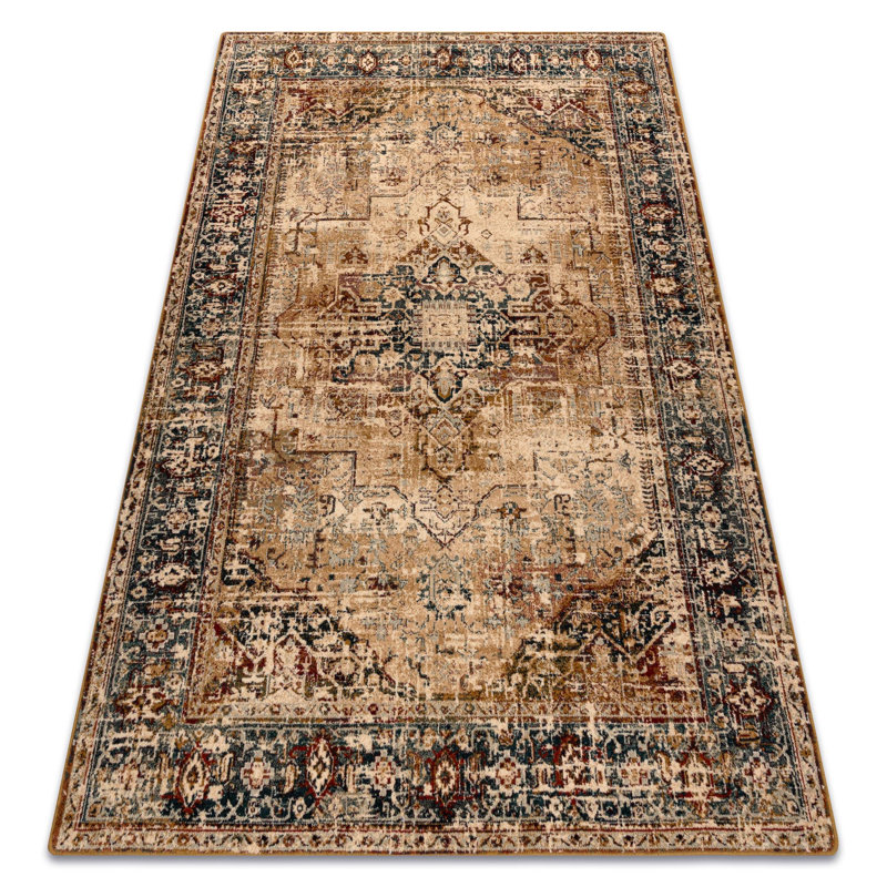 Kathryn Oriental Wool Area Rug, Rectangle 235 x 350cm