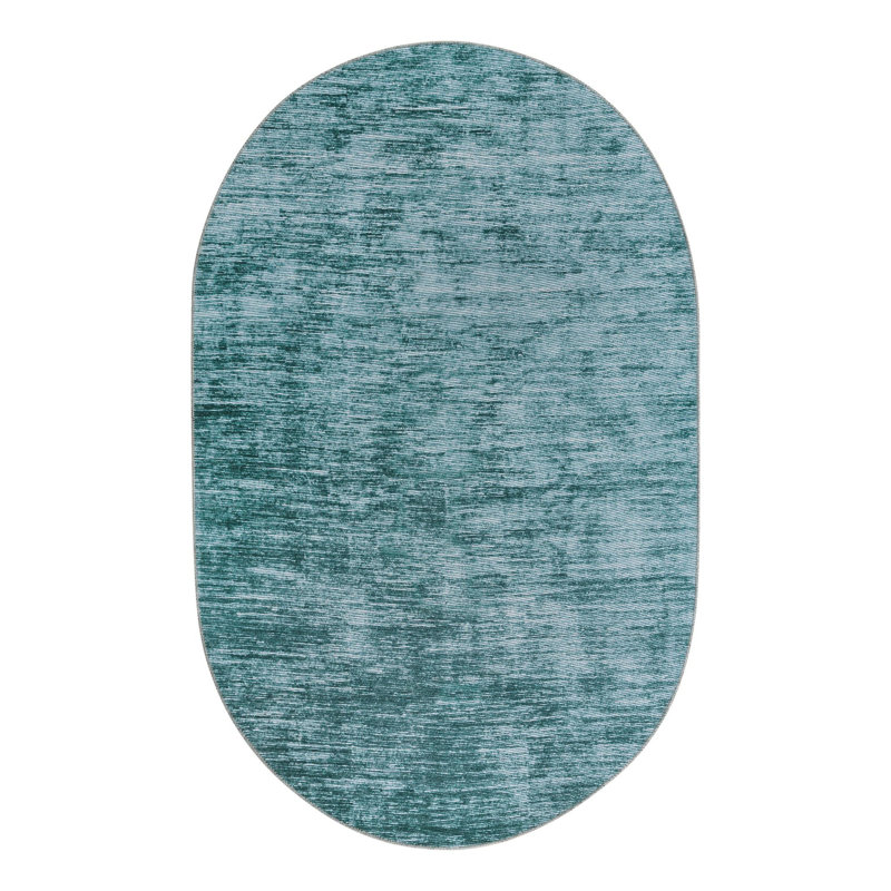 Tapis bleu Montalvo, Ovale 5 pi x 8 pi