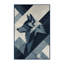 Tapis moelleux moelleux à motif géométrique moderne gris moelleux Aidyn Wolf-948465253