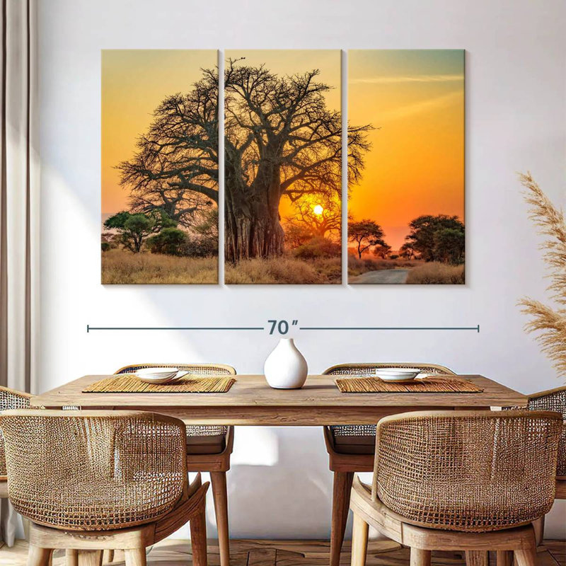 Nicci Tarangire Baobab Tree, 42" H x 65" W
