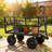 Utility Wagon Garden Cart For Transporting Firewood