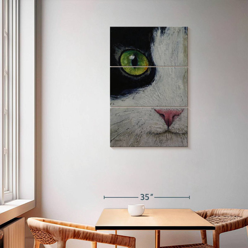 Brampt Japanese Bobtail Cat, 57" H x 36" W