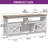 Modern Mid-Century Entertainment Centre Media Console Table TV Stand With Power Outlet Storage Cabinets And Open Shelf-1837070744