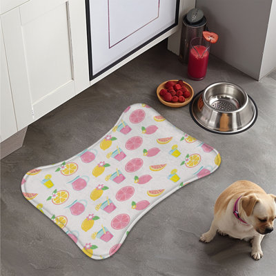 Tapis d'alimentation 1 pièce Blush Citrus Delight