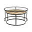Orkney Glass Top Nesting Coffee Table