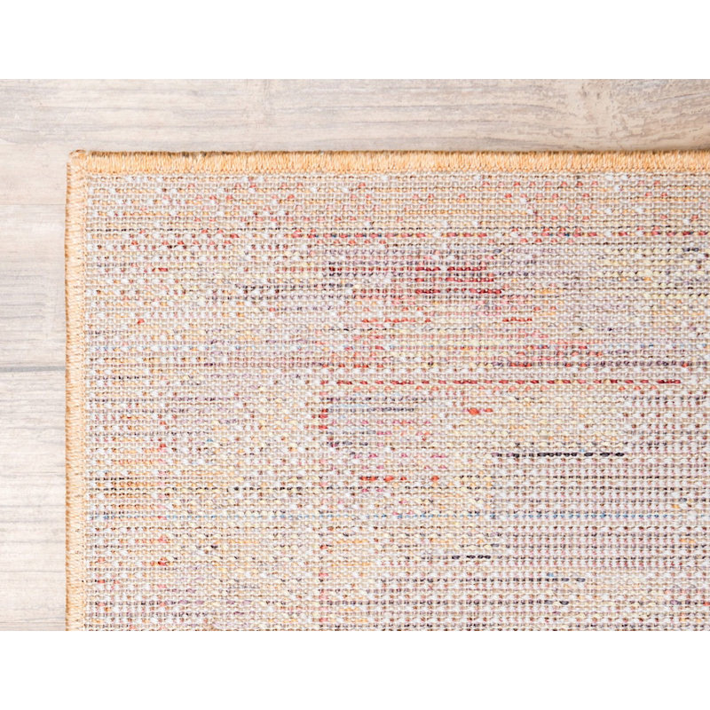 Tapis à motif oriental coquelicot Kingston, Tapis de couloir 2 pi 7 po x 8 pi 2 po