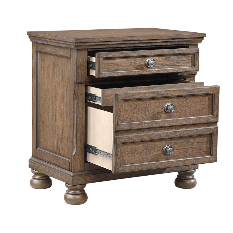 Table de chevet transitionnelle 1pc