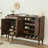 European-style light luxury shoe storage cabinet