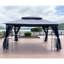 Tente de pavillon de jardin 13x10 avec double toit ventilé et moustiquaire-112831124-112831123