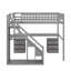 Lit mezzanine avec deux commodes, bureau et bande lumineuse-1716365378-1716365380