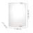 Kersh LED Flush Mounted Sconce-553974864