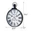 Très grande horloge murale 28,94 po