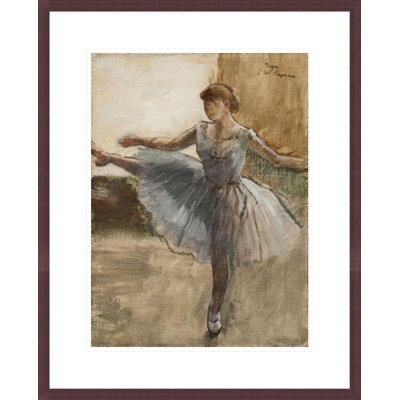 «The Ballerina» par Edgar Degas, impression giclée encadrée