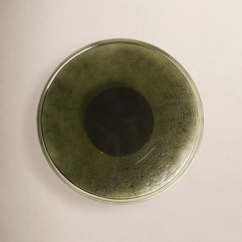 Suz Lazy Susan, Moss Cast Glass