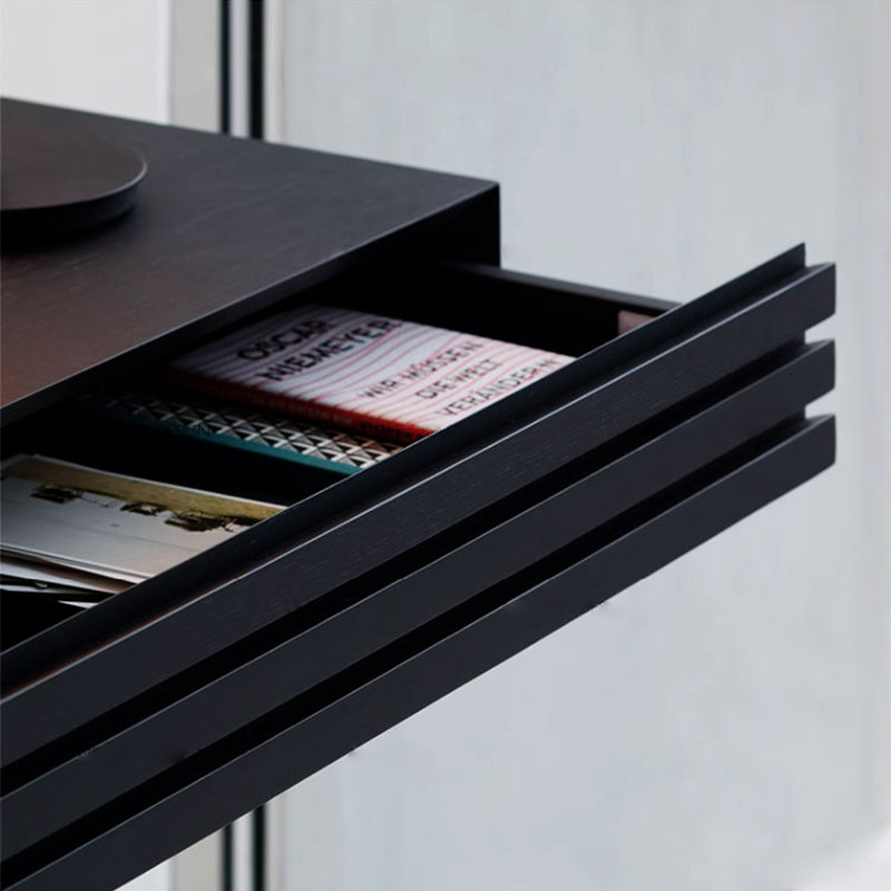 Console à tiroirs de style nordique, H 33,46 po x l 62,99 po x P 15,75 po