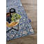, Blue/Cream Kollektion 1869 No Pattern And No Solid Colour Area Rug-100662599