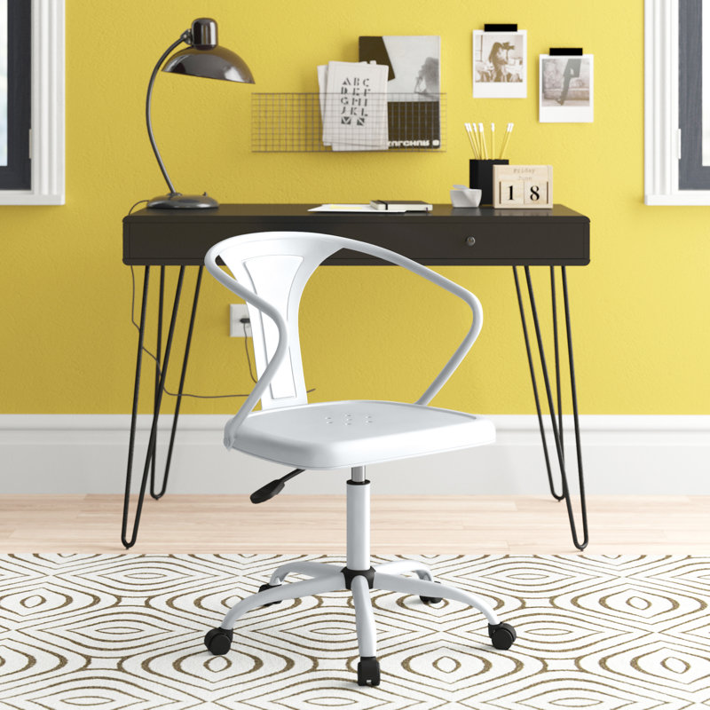 Deschanel Task Chair, White