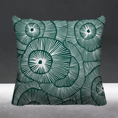 Flower Burst Indoor/Outdoor Throw Pillow