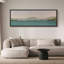 Coastal Beach " Serenity On The Lake A Panoramic View Modern Art Calm Warm Extra Large Artwork Pictures "-111375504-98041982