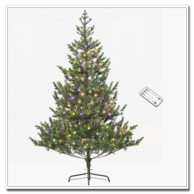 Arbre de Noël artificiel 6 pi, H 6,4 pi