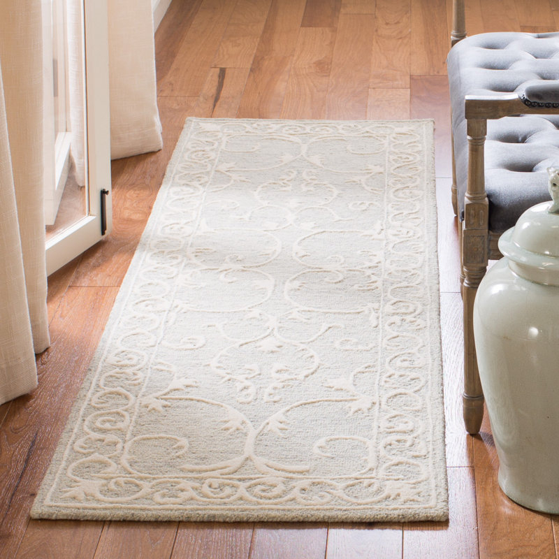 Dawnview Hand Tufted Wool And Cotton With Latex Oriental Rug, Runner 2'3" x 8'