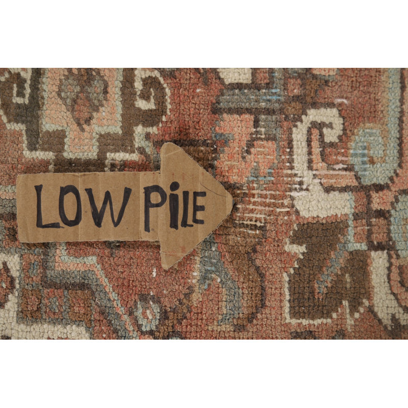 Tapis géométrique rétro 8 x 11