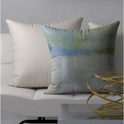 Abstract Throw Pillow