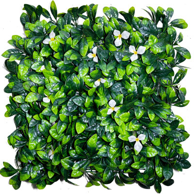 Boxwood Panels, Grass Wall 20"X20"(20Pcs), Plant Wall, Grass Backdrop Wall, Privacy Screen, Sun Protected Green Wall Decor For Outdoor, Indoor, Garden, Backyard And Décor