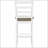 5-Piece Multi-Functional Rubber Wood Counter Height Dining Set with Padded Chairs-692585140-692585143-692585141