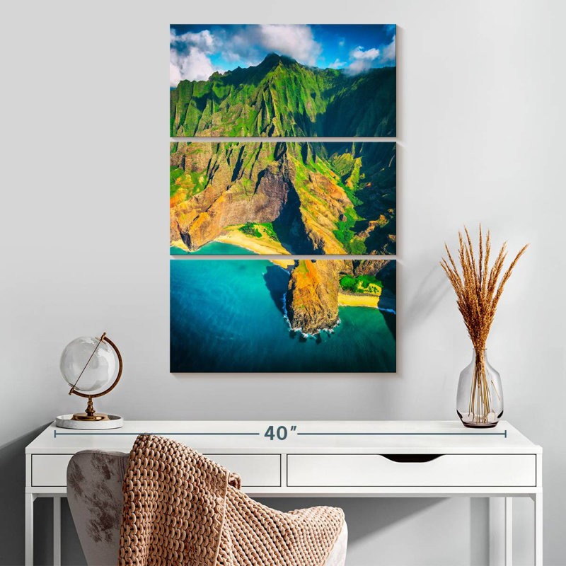 Gillard Na Pali Coast Lookout, H 32 po x l 20 po