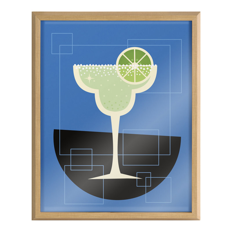 Art mural en verre Margarita par Amber, Naturel